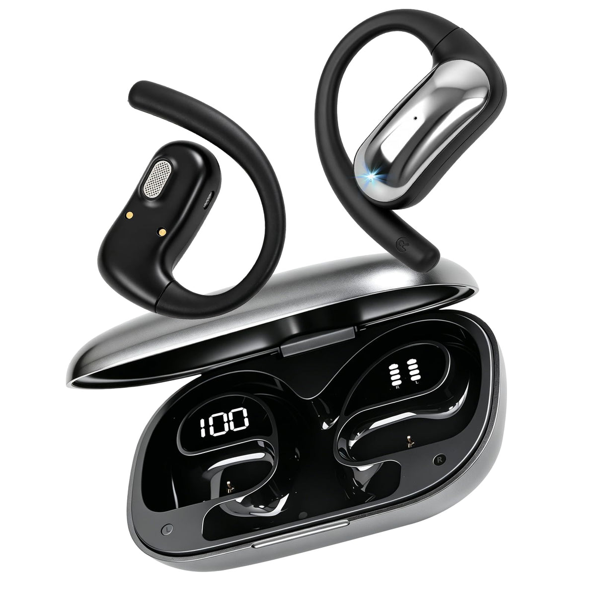 Teknoa YYK-Q65 OWS AI Oversetter-Ørepropper (Open-Ear)