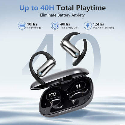 Teknoa YYK-Q65 OWS AI Oversetter-Ørepropper (Open-Ear)