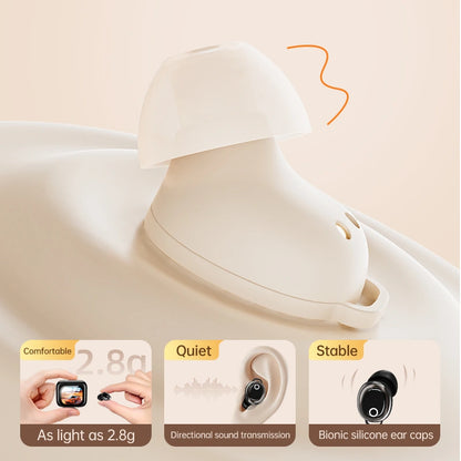Teknoa JM28 AI Oversetter-Ørepropper TWS Mini med Touch-skjerm