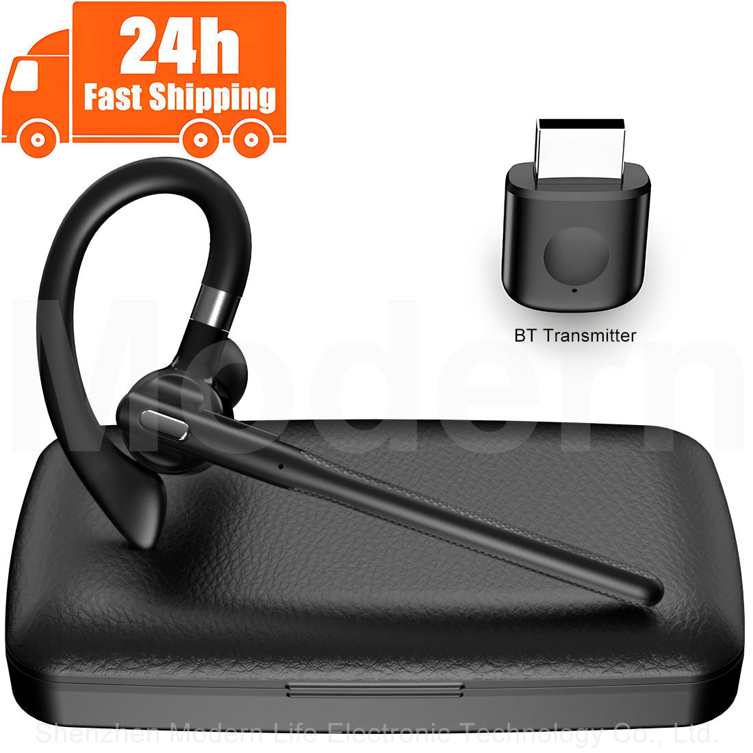 Teknoa YYK-526 AI Trådløst Business-Headset med USB-dongel