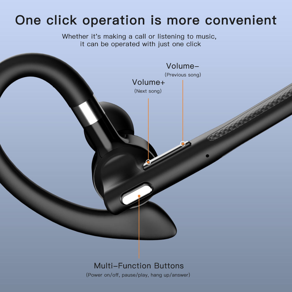 Teknoa YYK-526 AI Trådløst Business-Headset med USB-dongel