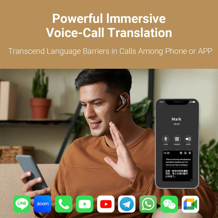 W4 Pro AI Interpreter Earbuds