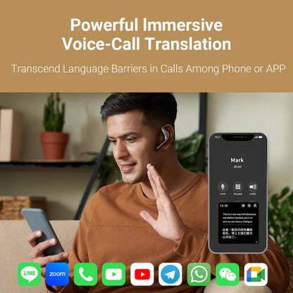 W4 Pro AI Interpreter Earbuds