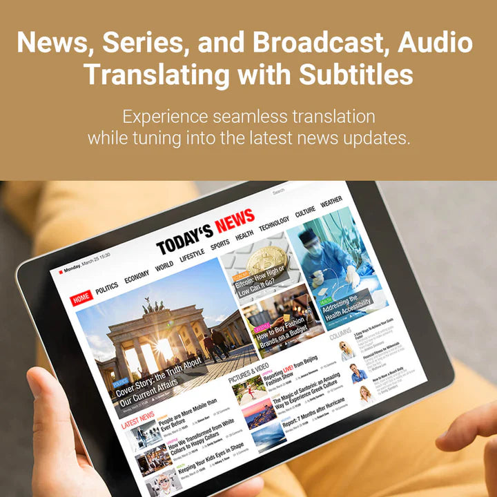 W4 Pro AI Interpreter Earbuds