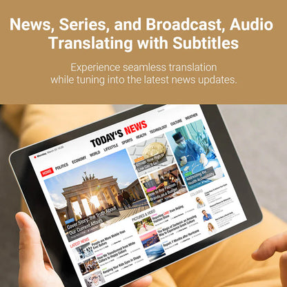 W4 Pro AI Interpreter Earbuds